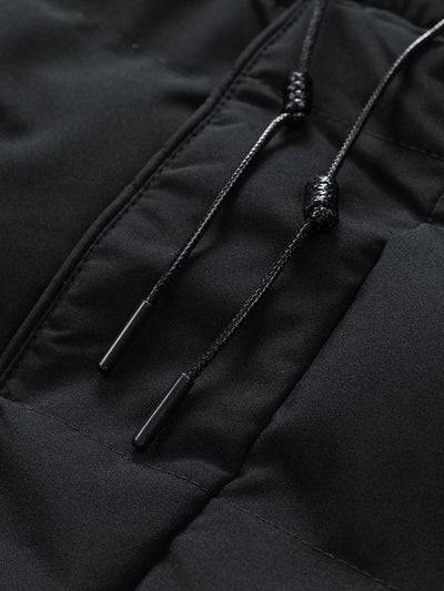 Lennox | Long Line Hooded Puffer Coat