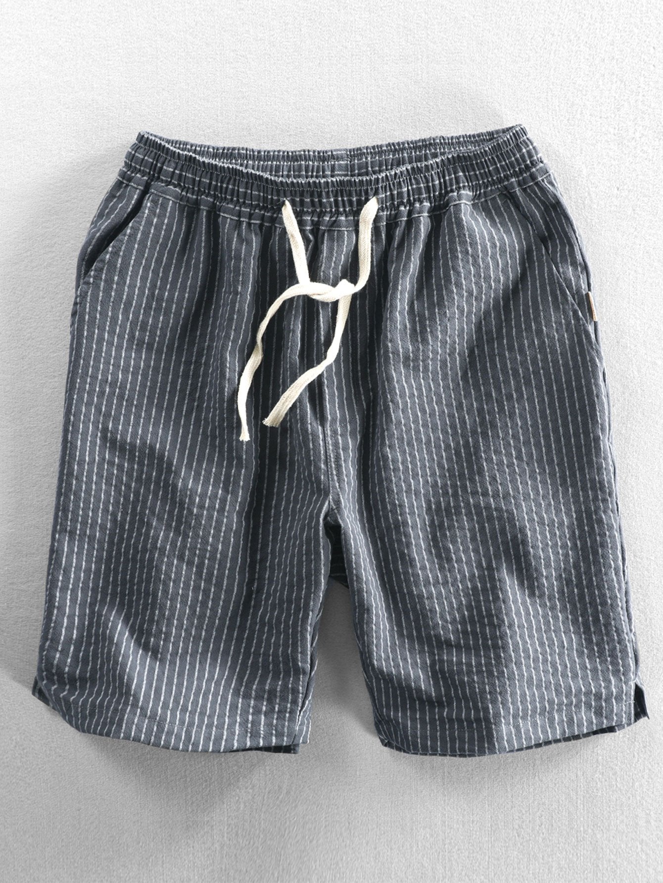 Barany® | Cotton Drawstring Striped Shorts