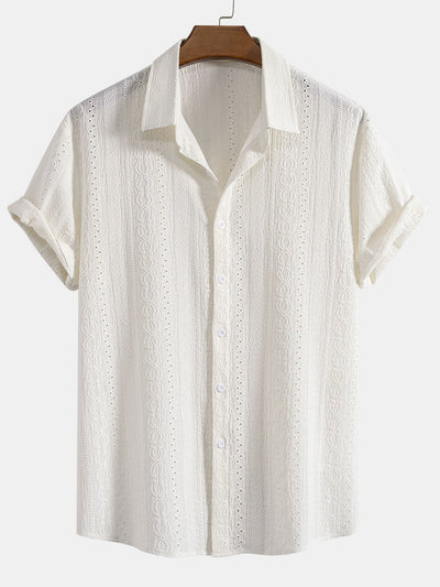 Wesley® | Textured Button Up Shirt