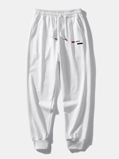 Germán® | Paris Stripe Print Jogging Pants