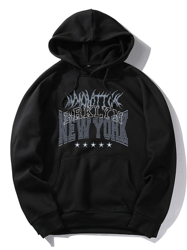 Harley | New York Gothic Print Hoodie