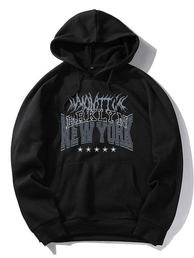 Harley | New York Gothic Print Hoodie