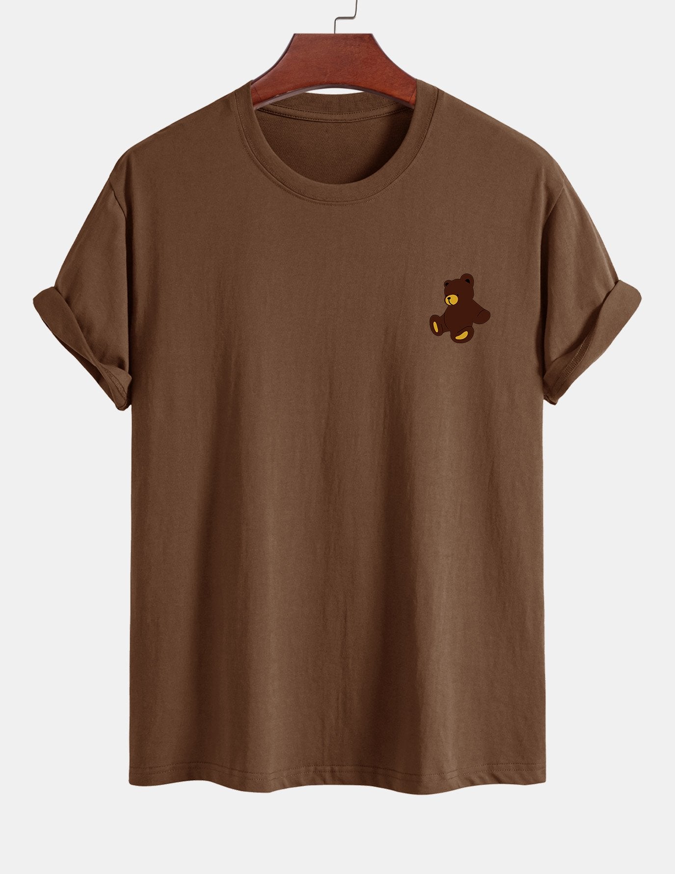 Yoab® | Teddy Bear Print Cotton T-Shirt