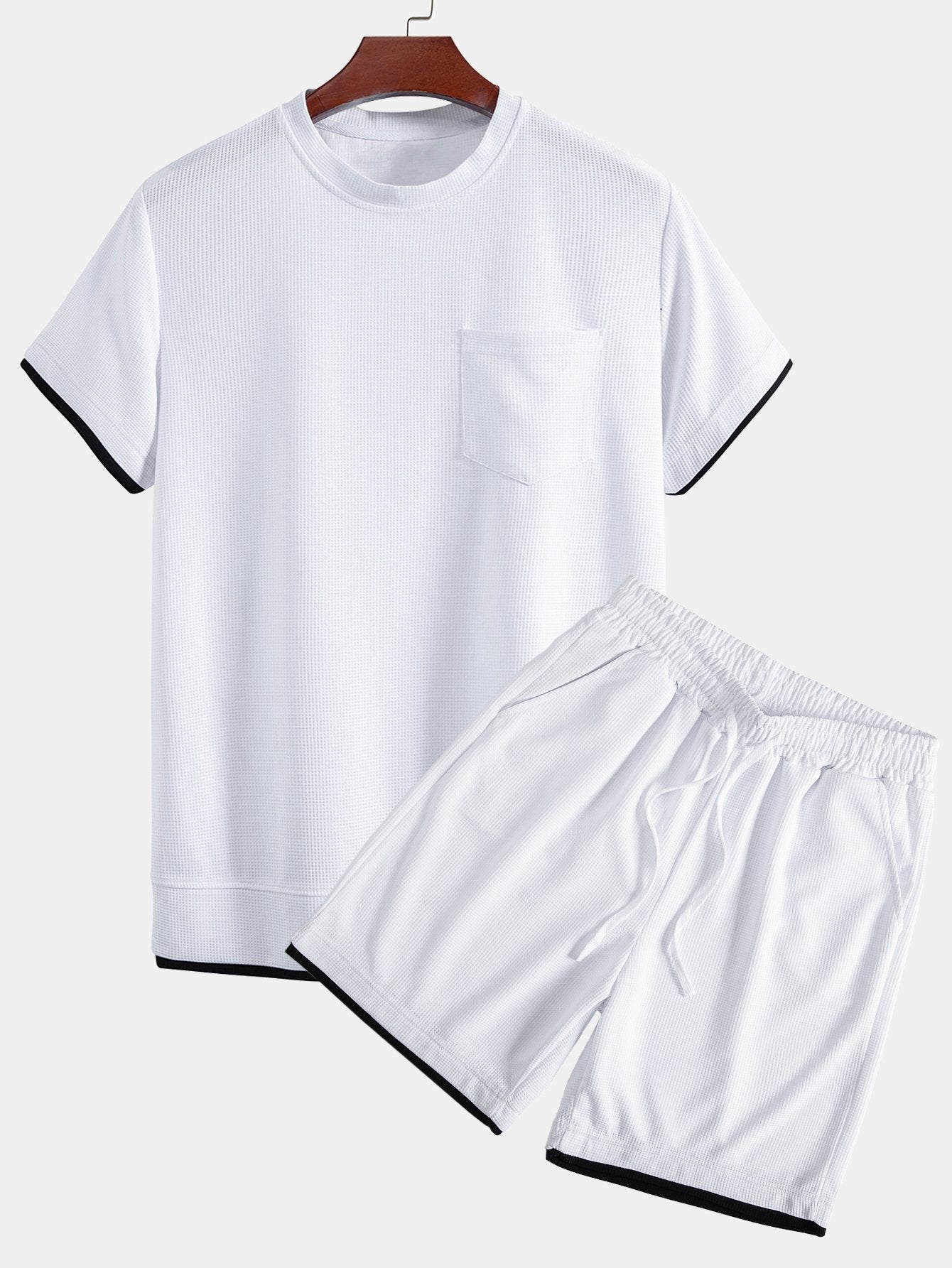 Adalgiso® | 2 In 1 Waffle T-Shirt & Shorts
