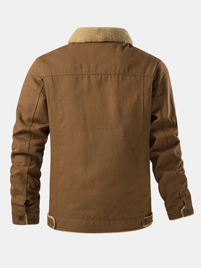 Everett | Teddy Lined Chino Jacket