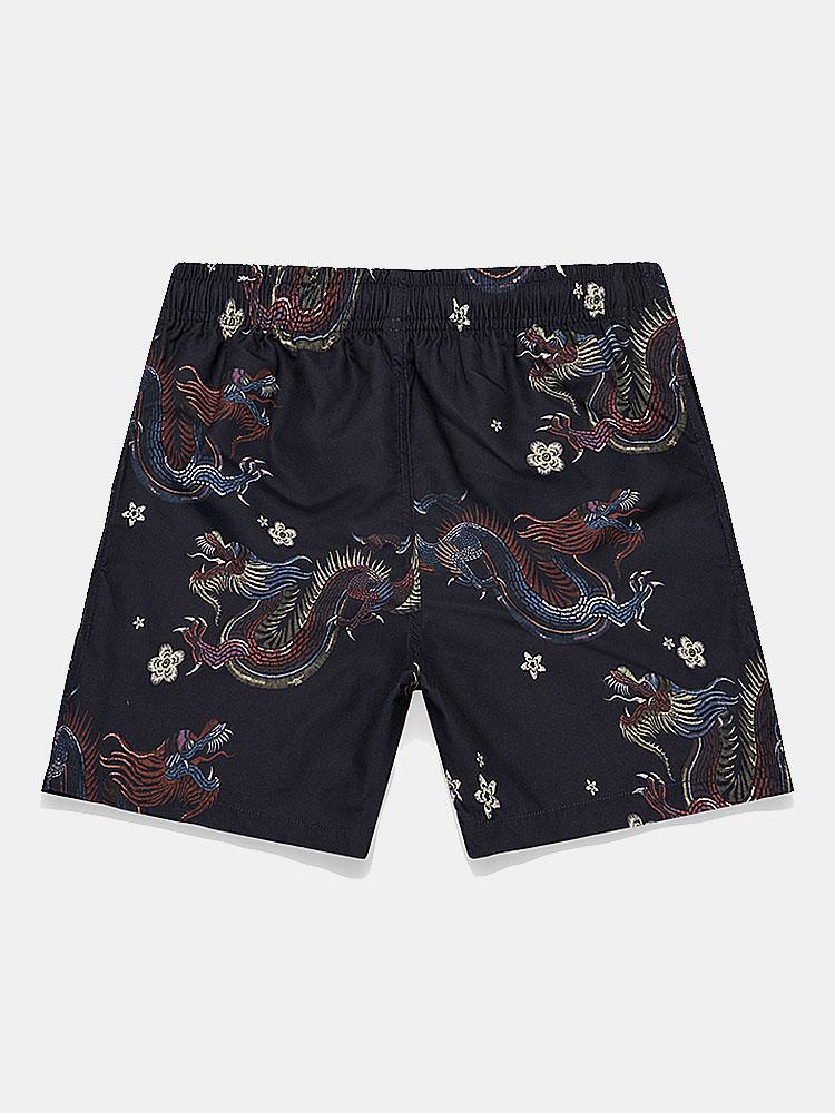Arturo® | Dragon Print Swim Shorts