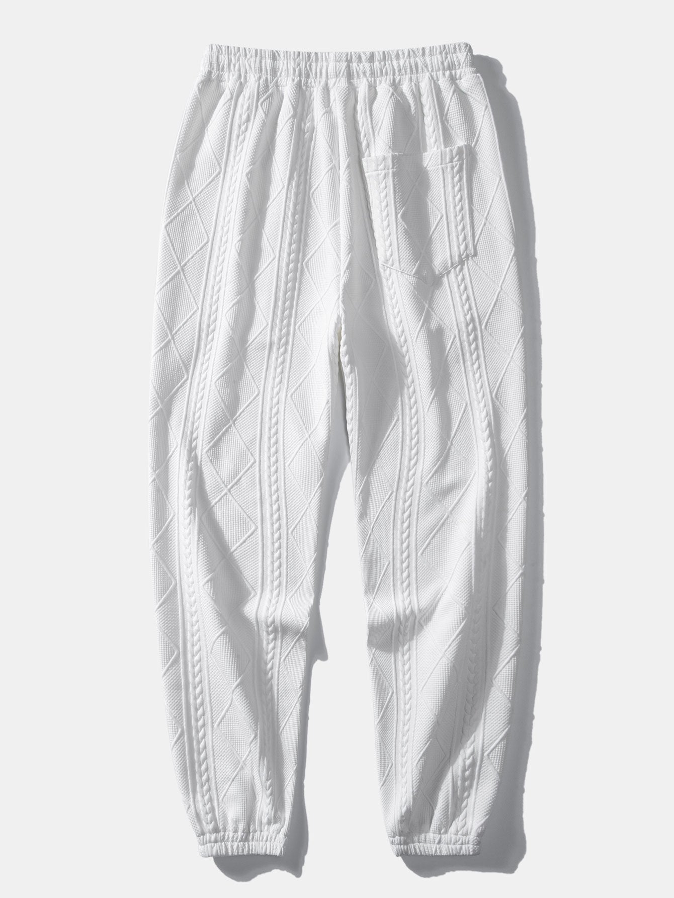 Azzedine® | Geometric Jacquard Jogger Pants