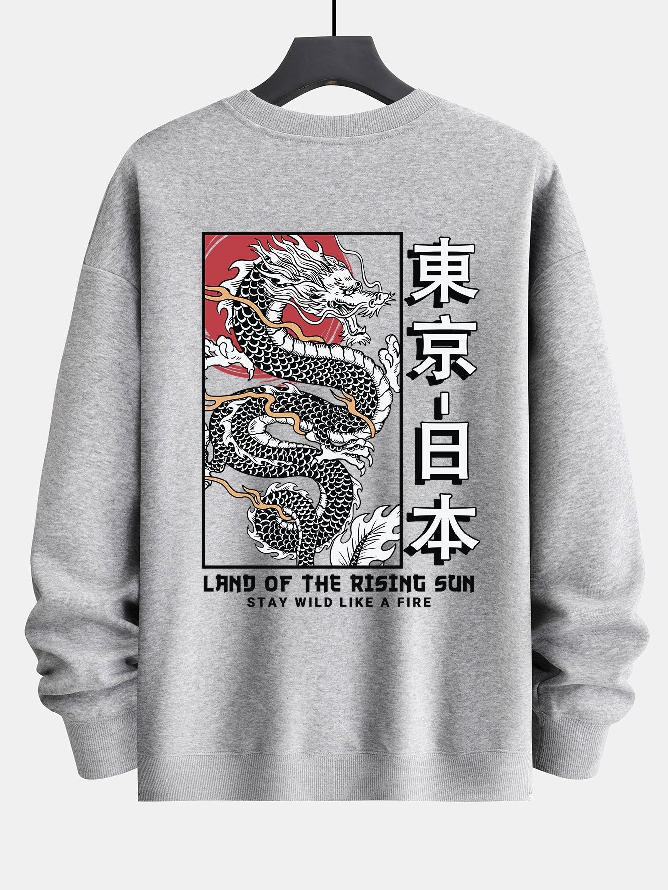Marco® | Tokyo Dragon Back Print Relax Fit Sweatshirt