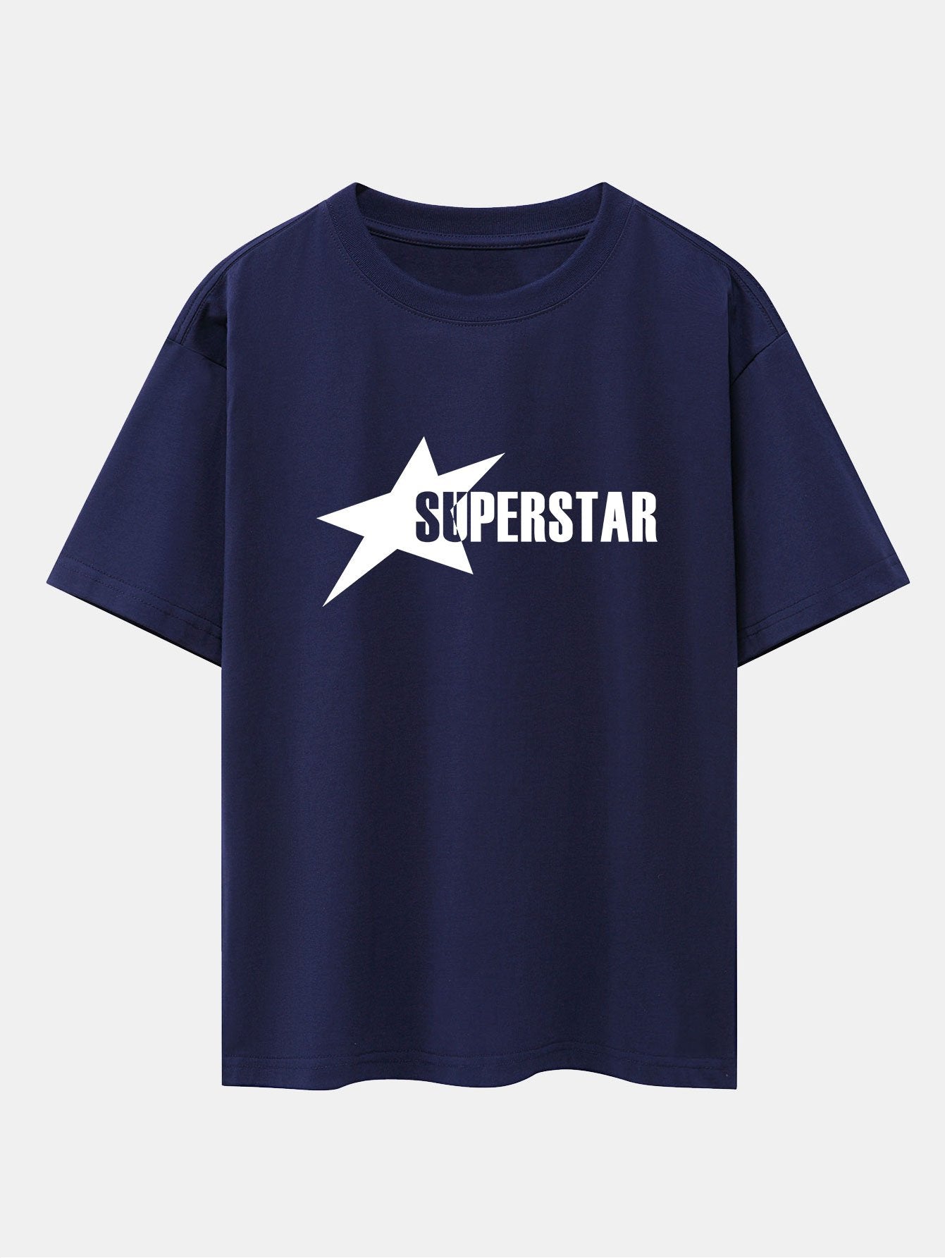 Jamie® | Superstar Print Drop Shoulder Oversize T-Shirt