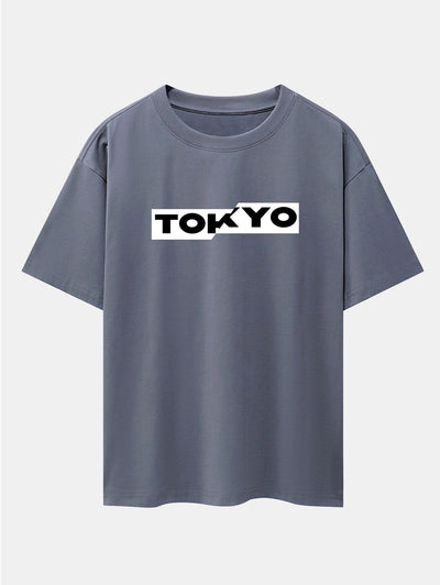 Leonardo® | Tokyo Print Drop Shoulder Oversize T-Shirt