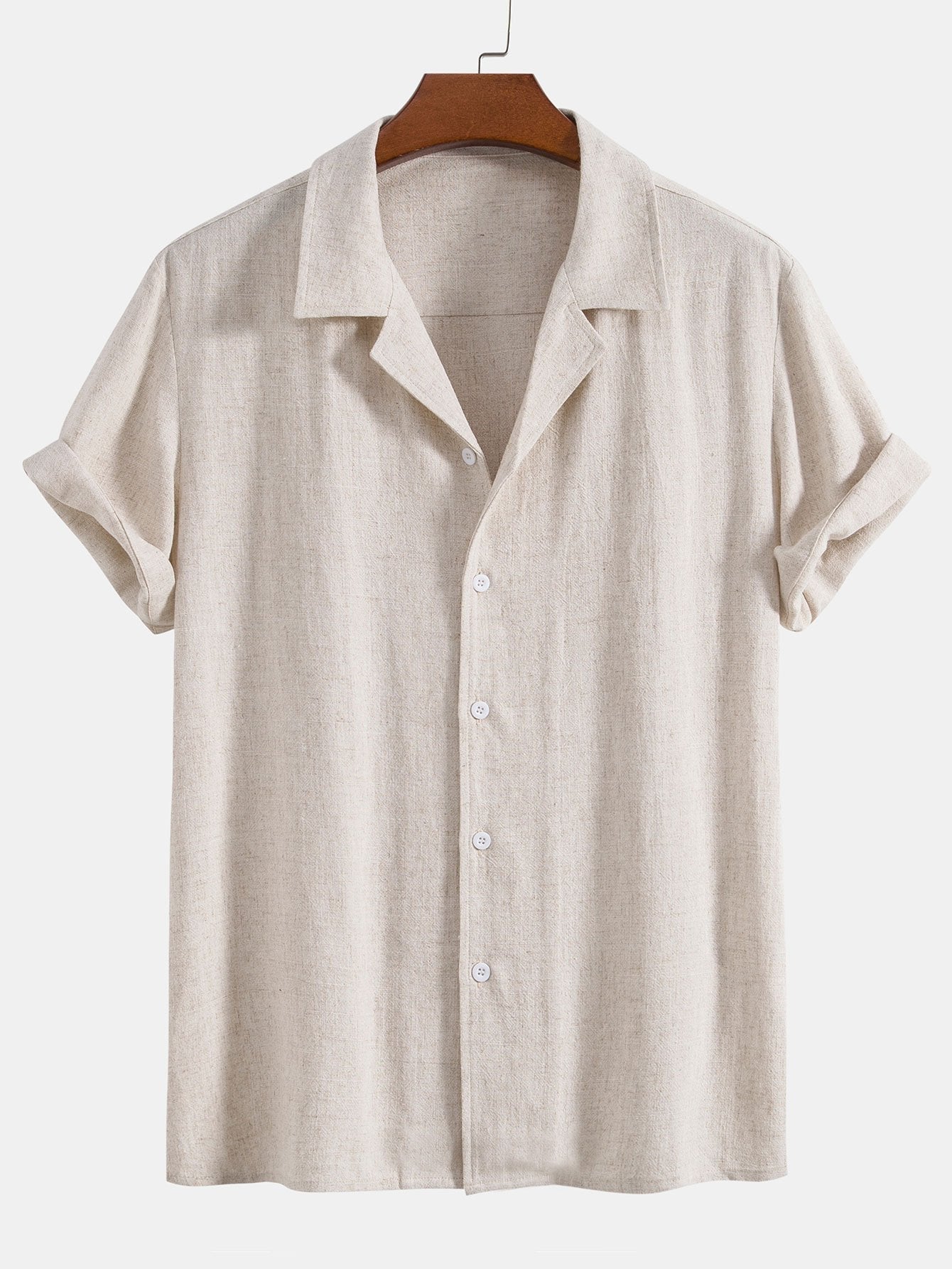 Anskar® | Linen Rayon Blend Cuban Shirt