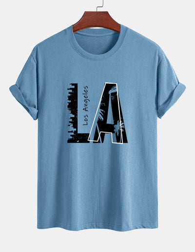 Arturo® | Los Angeles Print Cotton T-Shirt