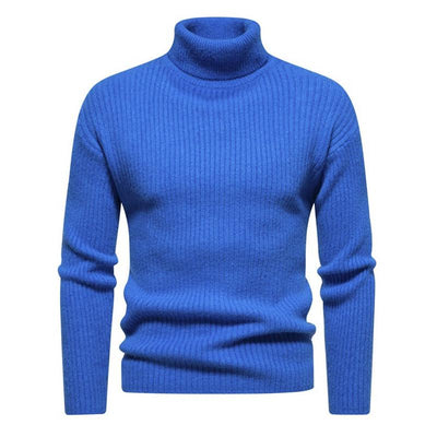 Men's Trtleneck Solid Color Sweater