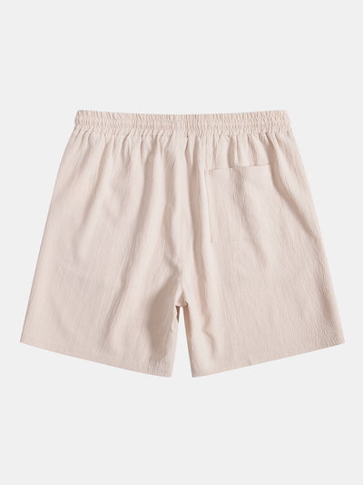 Javier® | Wrinkled Drawstring Shorts