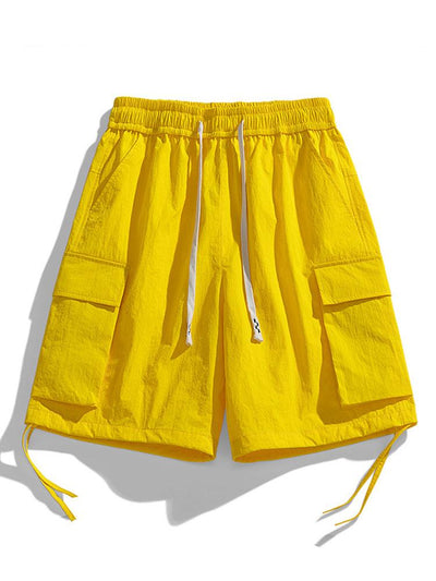 Heliodoro® | Drawstring Hem Cargo Shorts