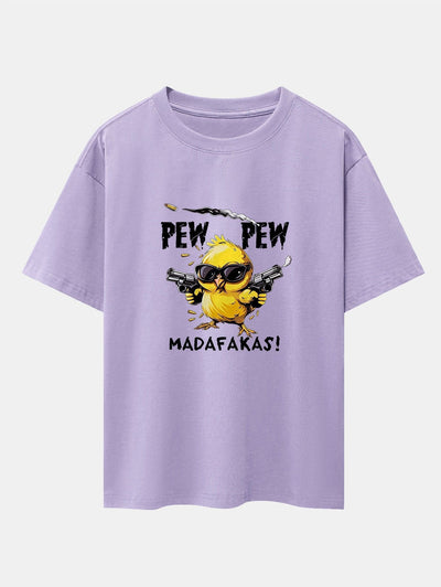 Severino® | Chicken Print Drop Shoulder Oversize T-Shirt