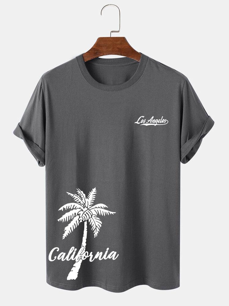 Erick® | Palm Tree Print T-Shirt