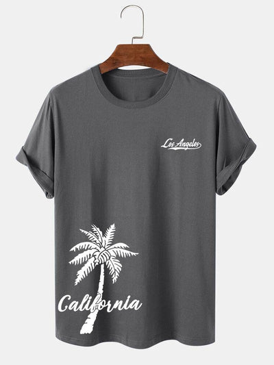 Erick® | Palm Tree Print T-Shirt