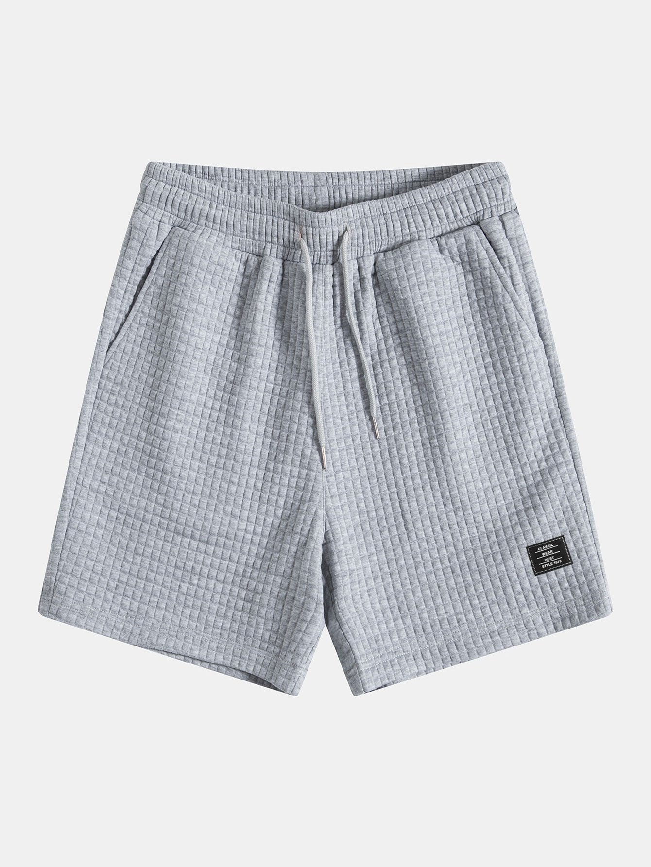 Adon® | 3 Pieces Waffle Drawstring Shorts