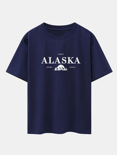 Thiago® | Slogan Print Drop Shoulder Oversize T-Shirt