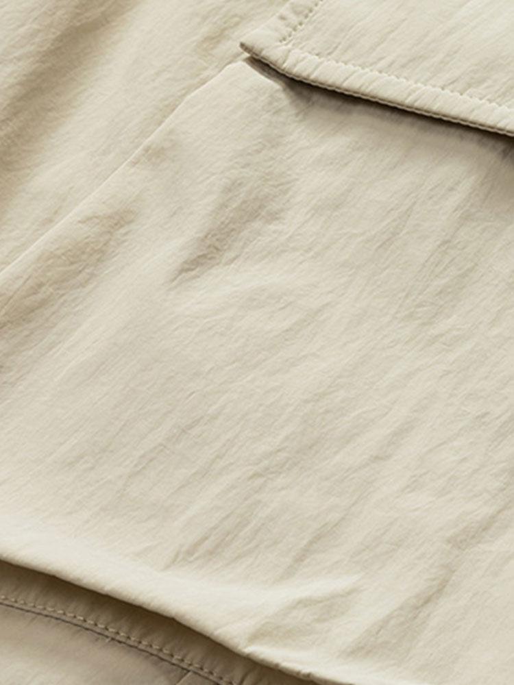 Heliodoro® | Drawstring Hem Cargo Shorts