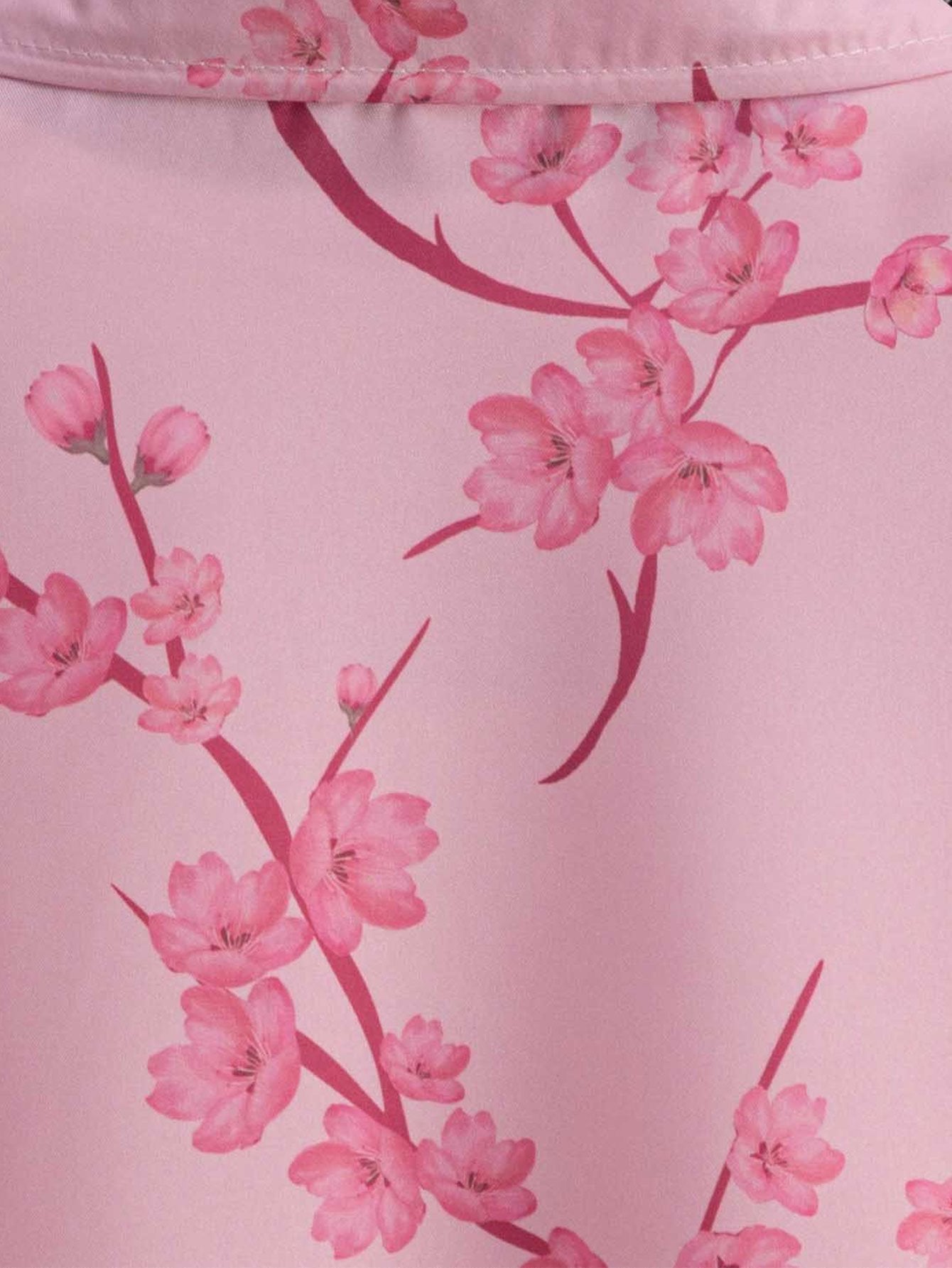 Conrado® | Cherry Blossoms Print Button Up Shirt