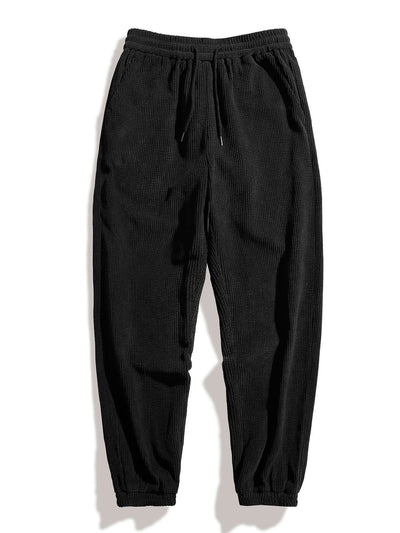 Daniel® | Drawstring Corduroy Jogger Pants
