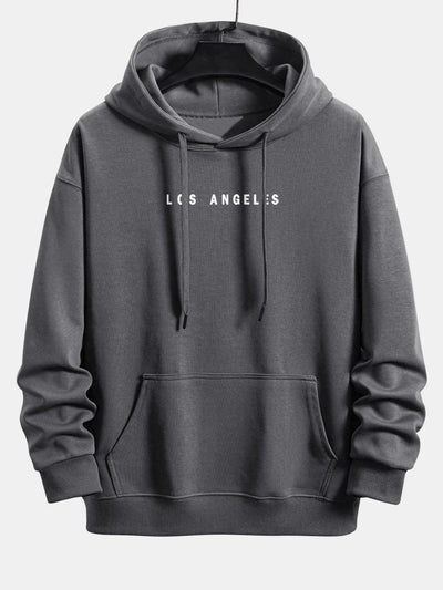 Judson | Los Angeles Print Relax Fit Hoodie
