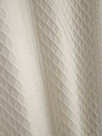 Julian | Rhombus Geometric Jacquard Polo