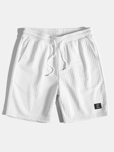 Adon® | 3 Pieces Waffle Drawstring Shorts