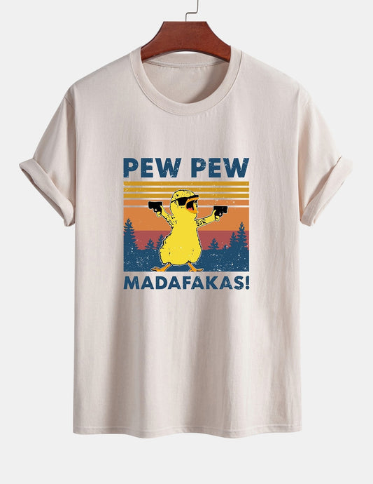 Telémaco® | Duck Print Cotton T-Shirt