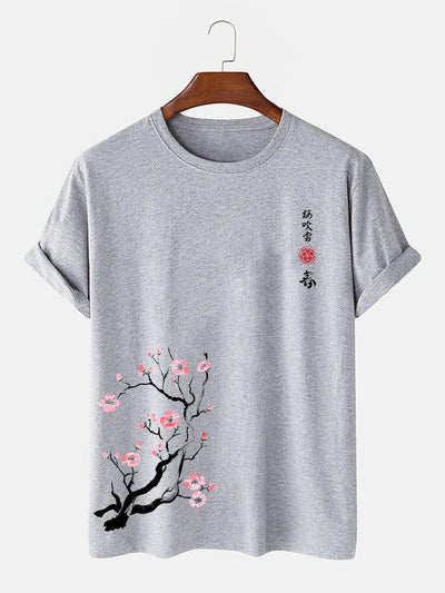 Jonathan® | Cherry Blossoms Print T-Shirt