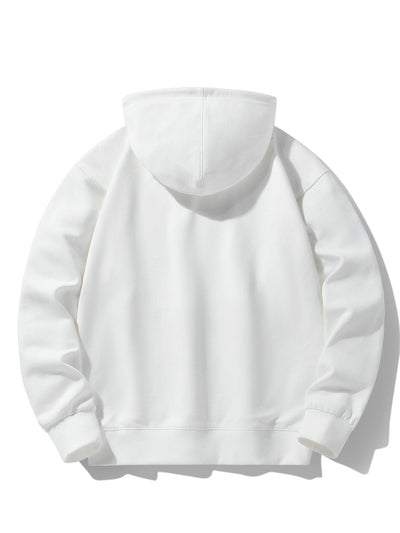 Manuel | New York Varsity Print Cotton Blend Hoodie