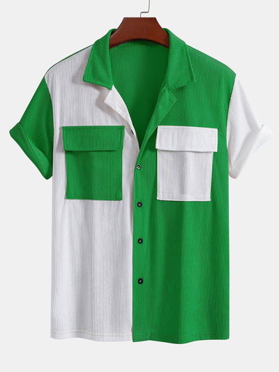 Americo® | Two Tone Cuban Corduroy Shirt