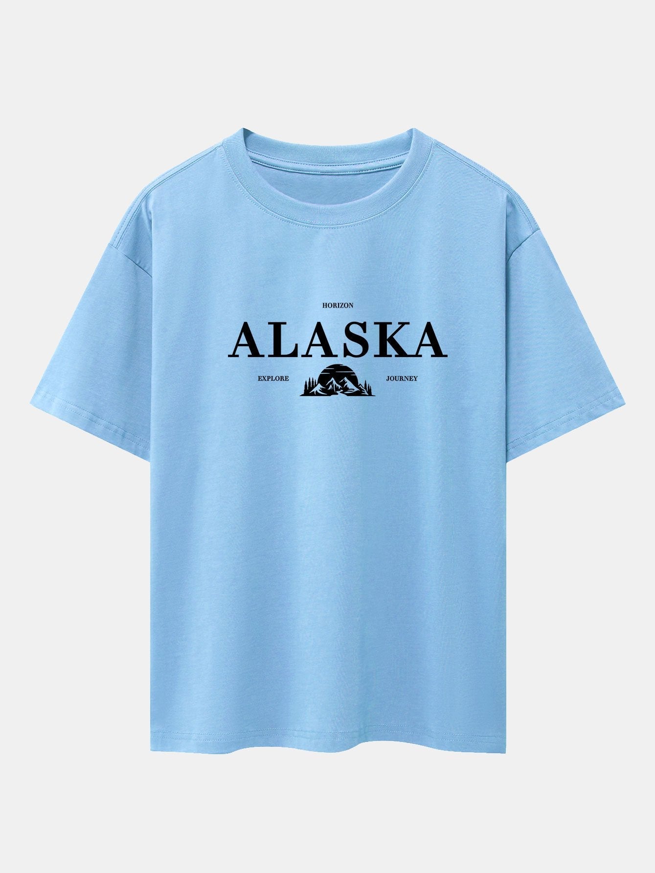 Enrique® | Slogan Print Drop Shoulder Oversize T-Shirt