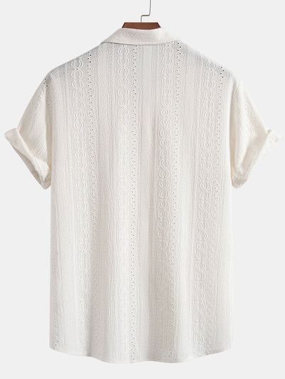 Alban® | Textured Button Up Shirt