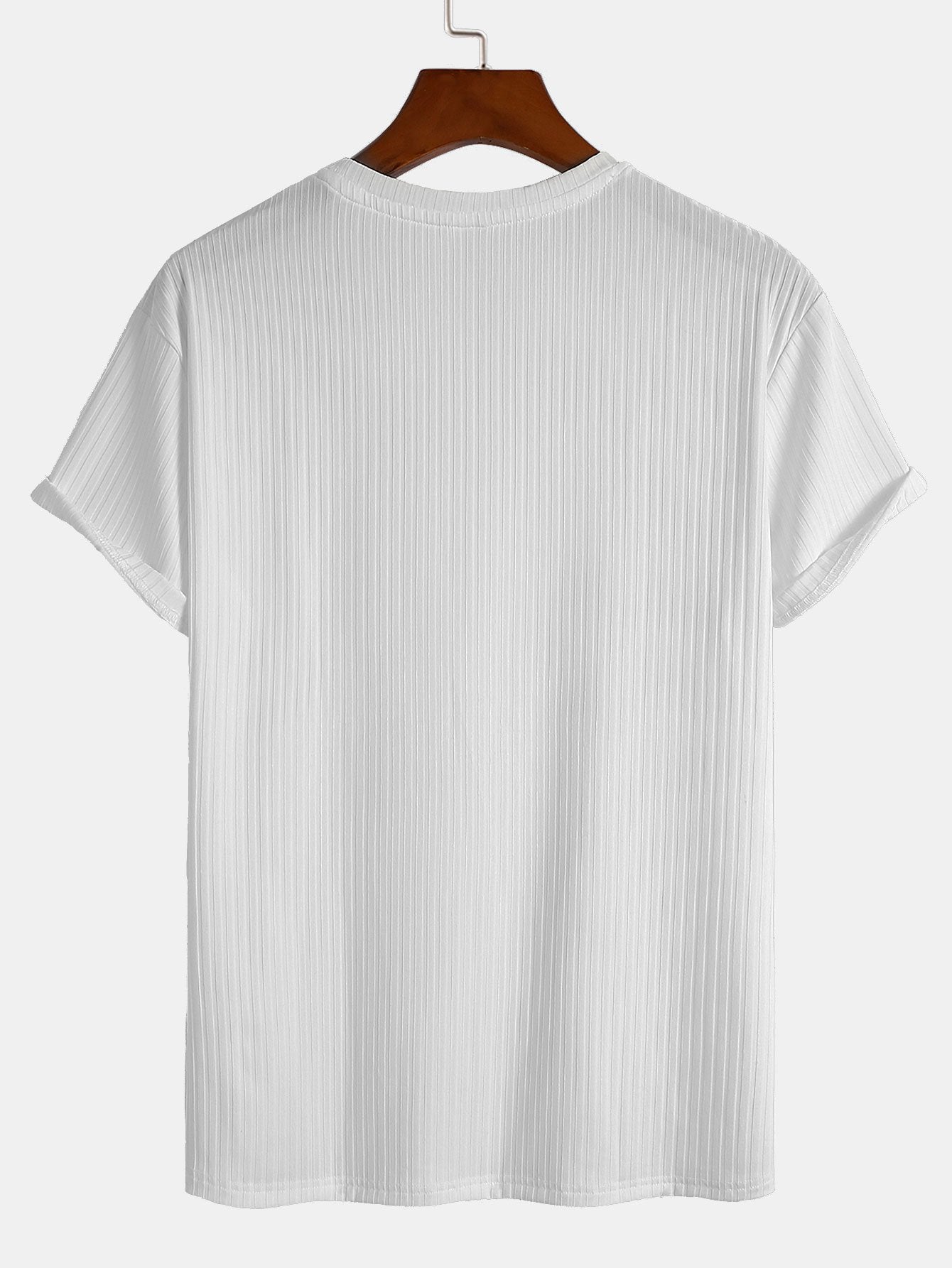 Rolando® | Basic Slim Fit Ribbed T-Shirt