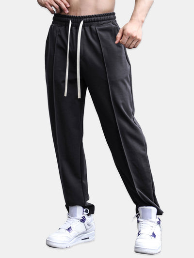 Balthasar® | Tapered Jogger Pants With Pintuck