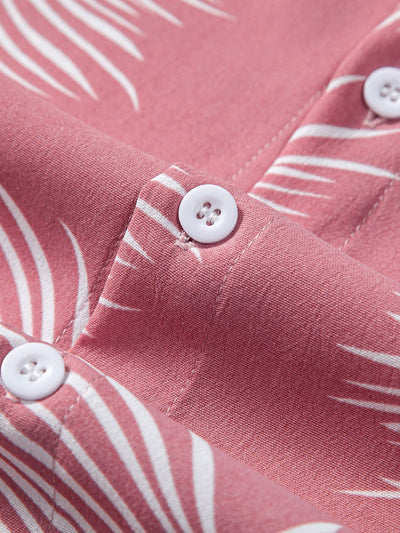 Armstrong® | Leaf Print Button Up Shirt