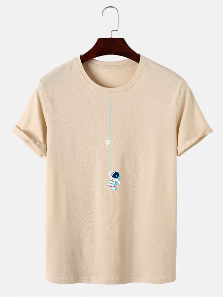 David® | Astronaut On A String Print T-Shirt