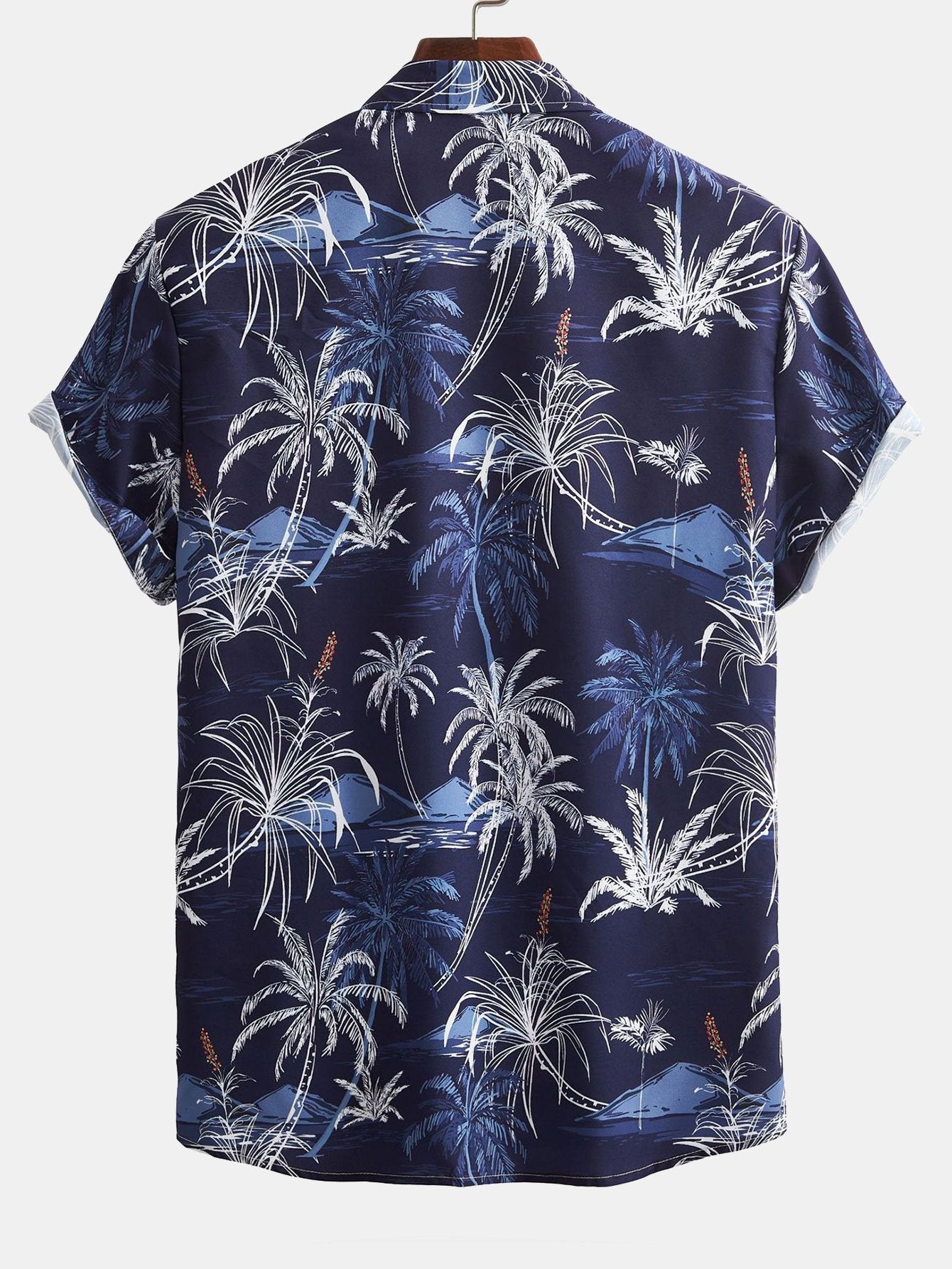 Arvo® | Palm Tree Print Button Up Shirt