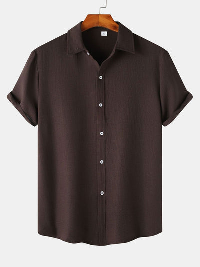Alisdair® | Textured Button Up Shirt