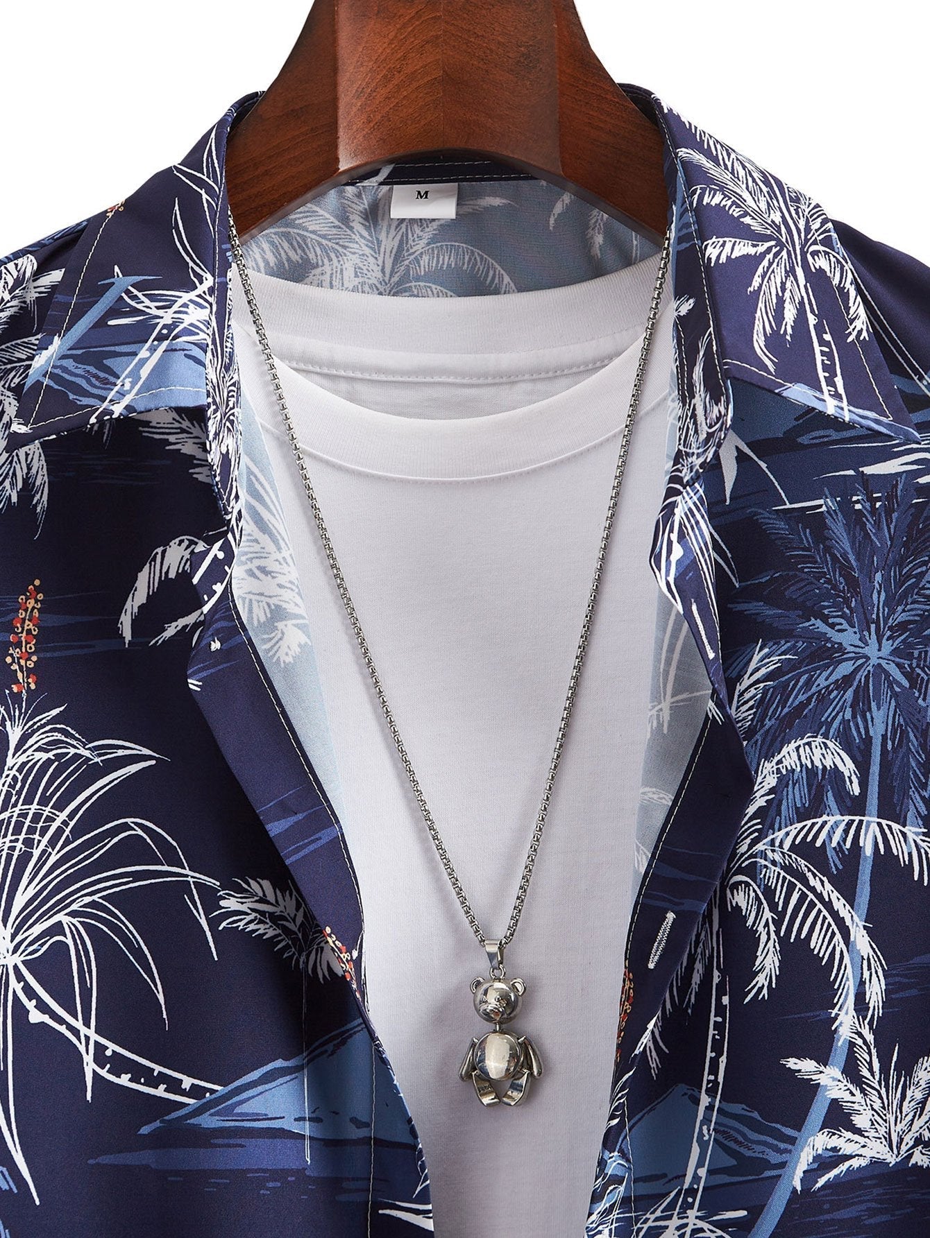 Arvo® | Palm Tree Print Button Up Shirt