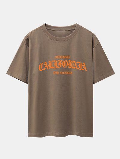 Andrés® | Print Drop Shoulder Oversize T-Shirt