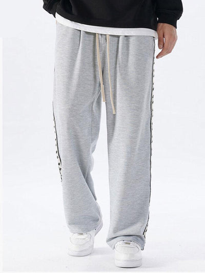 Bardo® | Side Webbing Panel Relax Fit Straight Leg Trousers