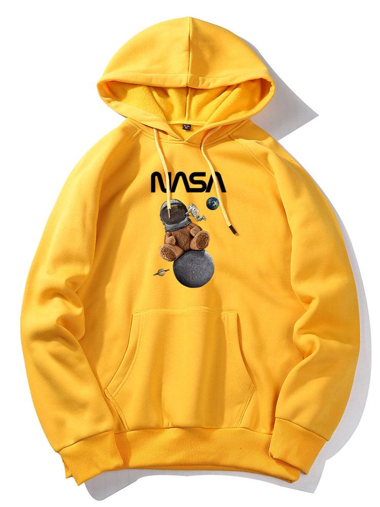 Joseph | NASA Space Bear Print Hoodie