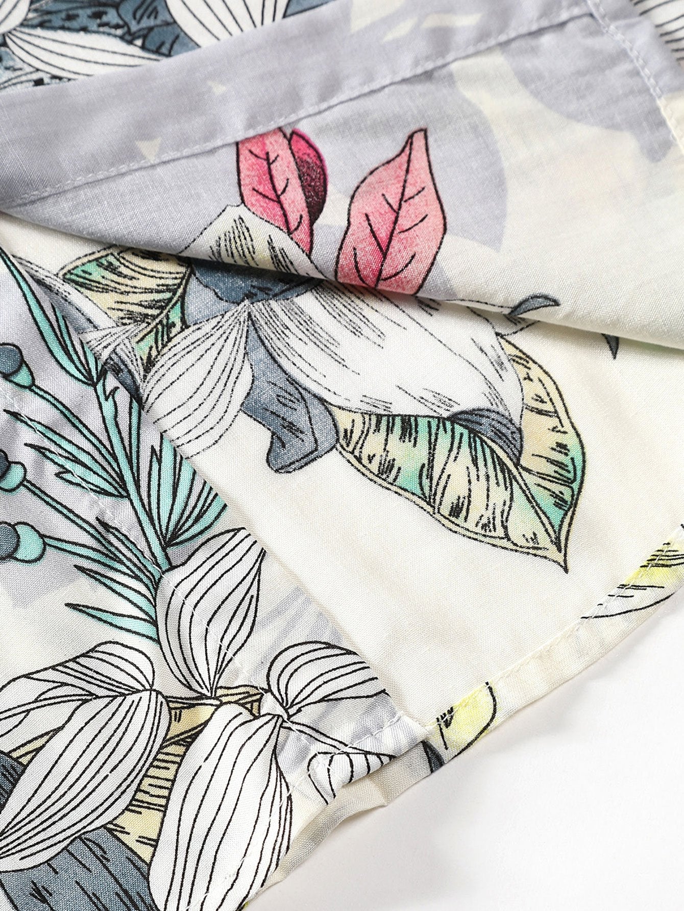 Arnout® | Viscose Floral Print Button Up Shirt