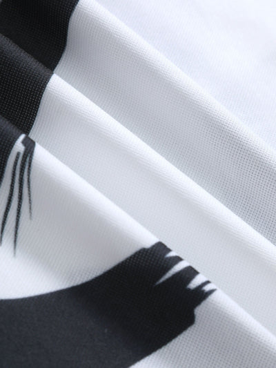 Arlo | Brushstroke Print Polo Shirt