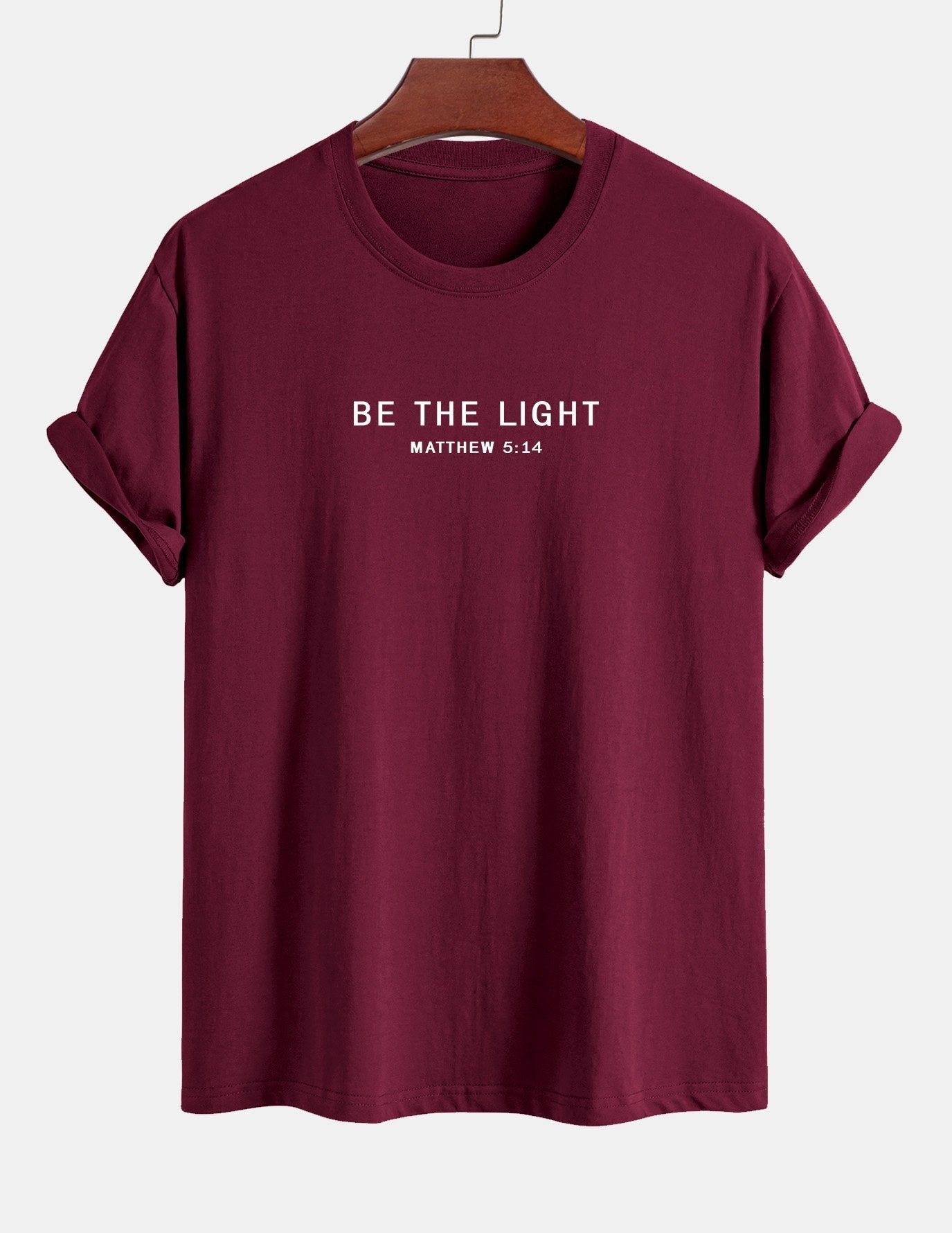 Asdrúbal® | Be The Light Print Cotton T-Shirt