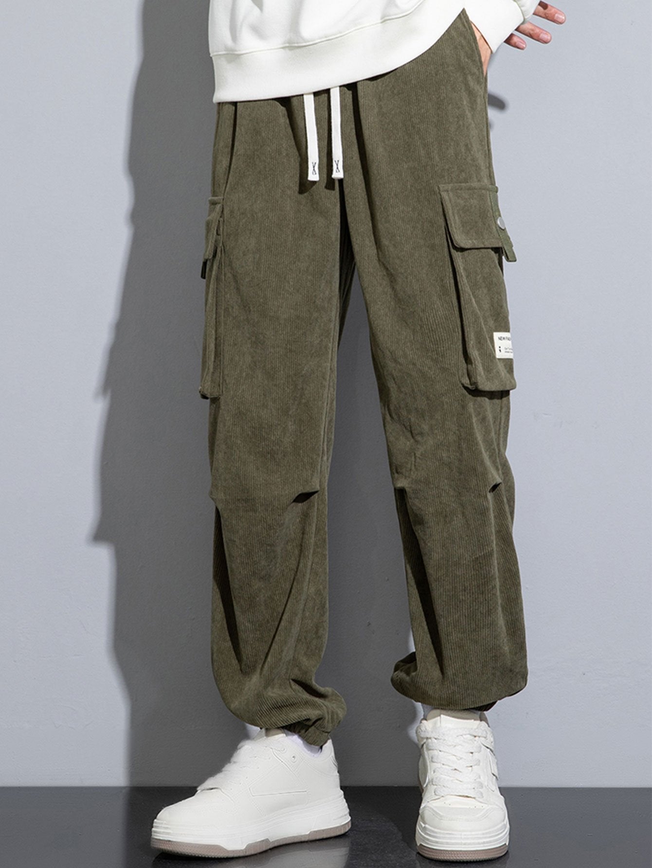 Amós® | Corduroy Cargo Jogging Pants